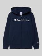 CHAMPION Sweatjacke mit Kapuze in Marine, Größe 128