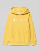 CHAMPION Hoodie mit Kapuze in LIGHT , Größe 128