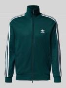 adidas Originals Sweatjacke mit Label-Stitching in Dunkelgruen, Größe ...
