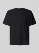 Jack & Jones T-Shirt mit Strukturmuster Modell 'EAUSTIN' in BLACK, Grö...
