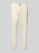 Jack & Jones Slim Fit Hose mit Eingrifftaschen Modell 'MARCO' in Offwh...