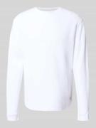 Levi's® Sweatshirt mit Strukturmuster in Weiss, Größe XL