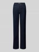 MAC Flared Jeans mit 5-Pocket-Design Modell 'Laura' in Dunkelblau, Grö...