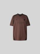 VETEMENTS Regular Fit Trikot mit Motiv-Stitching in Mittelbraun, Größe...