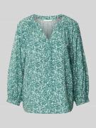 Tom Tailor Bluse mit 3/4-Arm in Bottle, Größe 36