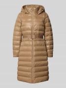 Calvin Klein Womenswear Steppmantel mit Kapuze in Beige, Größe L