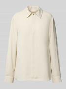 Liu Jo White Regular Fit Blusenshirt mit Umlegekragen in Offwhite, Grö...