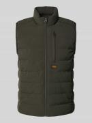 G-Star Raw Steppweste mit Label-Patch Modell 'Foundation' in Anthrazit...