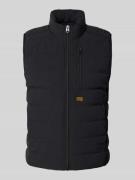 G-Star Raw Steppweste mit Label-Patch Modell 'Foundation' in Black, Gr...
