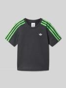 adidas Originals T-Shirt mit rückseitigem Motiv-Print in Black, Größe ...