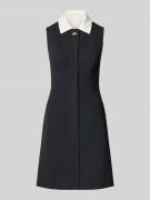 HUGO Eng anliegendes Etuikleid mit Hemdkragen Modell 'KALEDONI' in Ant...