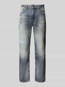 BOSS Orange Tapered Fit Jeans aus reiner Baumwolle Modell 'TROY BO CAS...