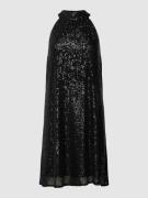 Dragana Stankovic Cocktailkleid mit Paillettenbesatz in Black, Größe 4...