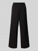 PUMA Wide Leg Sweatpants mit Logo-Detail in Black, Größe S