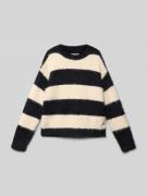 Calvin Klein Jeans Strickpullover mit Rundhalsausschnitt in Black, Grö...