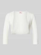 V.M. Jacke mit offener Vorderseite in Offwhite, Größe 40