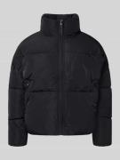 Jake*s Casual Jacke mit Stehkragen und Reißverschlusstaschen in Black,...