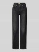 Levi's® 300 Straight Fit Jeans mit 5-Pocket-Design in Black, Größe 32/...