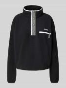 COLUMBIA Fleecepullover mit Stehkragen Modell 'Helvetia™' in Black, Gr...