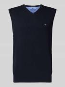 Fynch-Hatton Pullunder mit Logo-Detail Modell 'Slipover Superfine' in ...