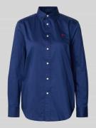 Polo Ralph Lauren Hemdbluse mit Knopfleiste in Marine, Größe L