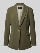 s.Oliver BLACK LABEL Slim Fit Blazer mit Pattentaschen in Oliv, Größe ...