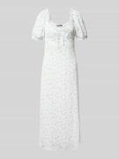 Gina Tricot Midikleid in Crinkle-Optik Modell 'Ilma' in Hellblau, Größ...