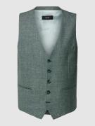 CINQUE Anzugweste in melierter Optik Modell 'Vitra' in Hellgruen, Größ...