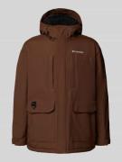 COLUMBIA Jacke mit Label-Print Modell 'Landroamer' in Dunkelbraun, Grö...