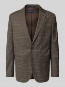 Christian Berg Men Regular Fit Sakko mit Woll-Anteil in Mittelbraun, G...