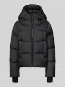 Marc O'Polo Regular Fit Daunenjacke mit Kapuze in Black, Größe 36