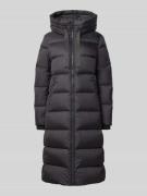 Marc O'Polo Regular Fit Daunenmantel mit Kapuze in Graphit, Größe 38