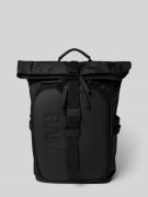 RAINS Rucksack mit Logo-Prägung Modell 'Texel' in Black, Größe 1