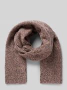 Christian Berg Woman Grobstrick-Schal aus Wolle in Altrosa, Größe 1