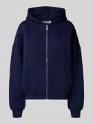 Review Regular Fit Sweatjacke mit Känguru-Tasche Modell 'Basic' in Mar...