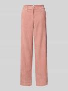 Christian Berg Woman Straight Leg Cordhose mit Strukturmuster in Altro...