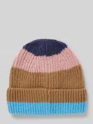 ICHI Strickmütze mit breitem Umschlag Modell 'IAMATIKI' in Bleu, Größe...