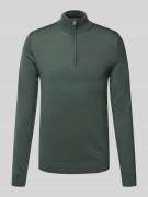 SELECTED HOMME Regular Fit Troyer aus reiner Merinowolle Modell 'TRAY'...