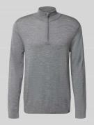 SELECTED HOMME Regular Fit Troyer aus reiner Wolle Modell 'TRAY' in Mi...