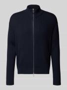 ARMANI EXCHANGE Strickjacke mit Stehkragen in Marine, Größe L
