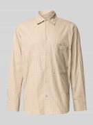 Scotch & Soda Relaxed Fit Freizeithemd mit Kentkragen in Camel, Größe ...