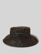 Barbour Bucket Hat aus gewachster Baumwolle in Oliv, Größe M