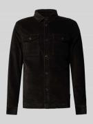 Barbour Regular Fit Cordhemd aus Baumwoll-Mix in Oliv, Größe L