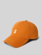 Armedangels Basecap aus reiner Baumwolle Modell 'YENAAS' in Orange, Gr...