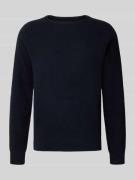 Blend Strickpullover mit Rundhalsausschnitt Modell 'DANTE' in Black, G...