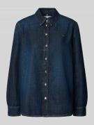 Tommy Hilfiger Regular Fit Denim-Hemdbluse aus Baumwoll-Lyocell-Mix Mo...
