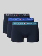 Tommy Hilfiger Trunks aus Baumwoll-Mix im 3er-Pack in Marine, Größe L