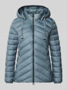 s.Oliver RED LABEL Shaped Fit Steppjacke mit Label Print in Petrol, Gr...