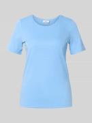 s.Oliver RED LABEL Regular Fit T-Shirt aus reiner Baumwolle in Hellbla...