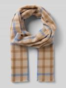 Marc O'Polo Schal aus reiner Schurwolle in Hellbraun, Größe 1